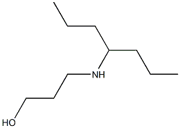 3-(heptan-4-ylamino)propan-1-ol Structure