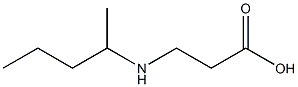3-(pentan-2-ylamino)propanoic acid