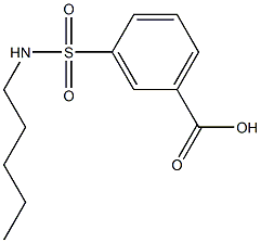 3-(pentylsulfamoyl)benzoic acid