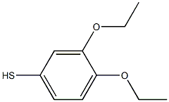 3,4-diethoxybenzene-1-thiol Structure