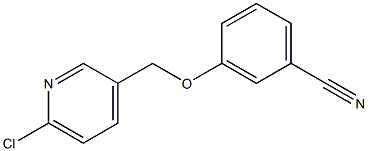 3-[(6-chloropyridin-3-yl)methoxy]benzonitrile