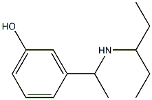 3-[1-(pentan-3-ylamino)ethyl]phenol