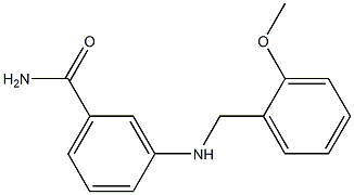 3-{[(2-methoxyphenyl)methyl]amino}benzamide