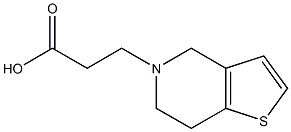 3-{4H,5H,6H,7H-thieno[3,2-c]pyridin-5-yl}propanoic acid