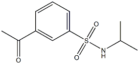 3-acetyl-N-(propan-2-yl)benzene-1-sulfonamide