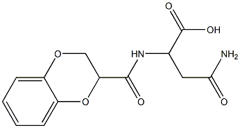 3-carbamoyl-2-(2,3-dihydro-1,4-benzodioxin-2-ylformamido)propanoic acid