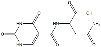 3-carbamoyl-2-[(2,4-dioxo-1,2,3,4-tetrahydropyrimidin-5-yl)formamido]propanoic acid