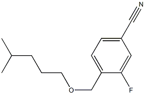 3-fluoro-4-{[(4-methylpentyl)oxy]methyl}benzonitrile