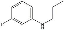 3-iodo-N-propylaniline Structure