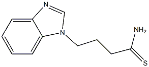 4-(1H-benzimidazol-1-yl)butanethioamide,,结构式