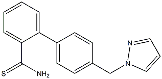 4'-(1H-pyrazol-1-ylmethyl)-1,1'-biphenyl-2-carbothioamide