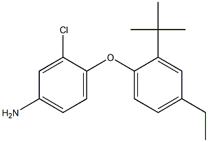 4-(2-tert-butyl-4-ethylphenoxy)-3-chloroaniline