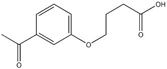 4-(3-acetylphenoxy)butanoic acid