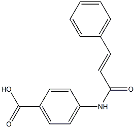 4-(3-phenylprop-2-enamido)benzoic acid