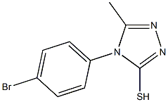 4-(4-bromophenyl)-5-methyl-4H-1,2,4-triazole-3-thiol