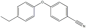 4-(4-ethylphenoxy)benzonitrile Structure