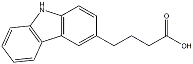 4-(9H-carbazol-3-yl)butanoic acid Structure