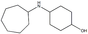 4-(cycloheptylamino)cyclohexan-1-ol Structure