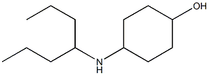 4-(heptan-4-ylamino)cyclohexan-1-ol|