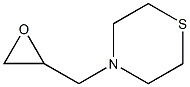 4-(oxiran-2-ylmethyl)thiomorpholine Struktur