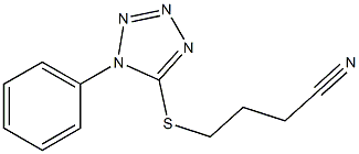 4-[(1-phenyl-1H-1,2,3,4-tetrazol-5-yl)sulfanyl]butanenitrile