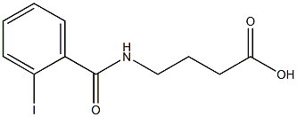 4-[(2-iodobenzoyl)amino]butanoic acid