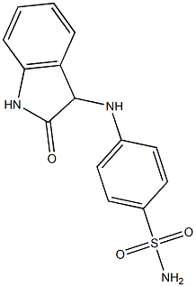 4-[(2-oxo-2,3-dihydro-1H-indol-3-yl)amino]benzene-1-sulfonamide