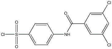 4-[(3,5-dichlorobenzene)amido]benzene-1-sulfonyl chloride|