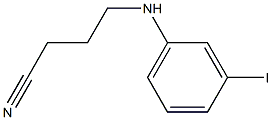  4-[(3-iodophenyl)amino]butanenitrile
