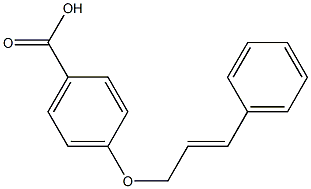 4-[(3-phenylprop-2-en-1-yl)oxy]benzoic acid