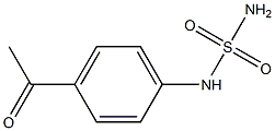 N-(4-acetylphenyl)sulfamide Structure