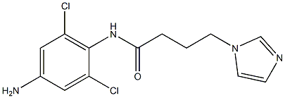 N-(4-amino-2,6-dichlorophenyl)-4-(1H-imidazol-1-yl)butanamide