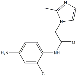 N-(4-amino-2-chlorophenyl)-2-(2-methyl-1H-imidazol-1-yl)acetamide
