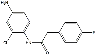 N-(4-amino-2-chlorophenyl)-2-(4-fluorophenyl)acetamide