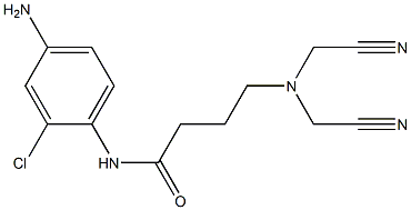 N-(4-amino-2-chlorophenyl)-4-[bis(cyanomethyl)amino]butanamide