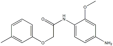 N-(4-amino-2-methoxyphenyl)-2-(3-methylphenoxy)acetamide|