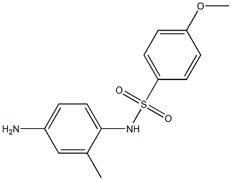 N-(4-amino-2-methylphenyl)-4-methoxybenzene-1-sulfonamide