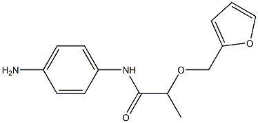 N-(4-aminophenyl)-2-(2-furylmethoxy)propanamide
