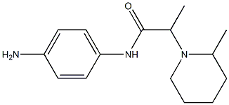 N-(4-aminophenyl)-2-(2-methylpiperidin-1-yl)propanamide
