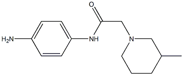 N-(4-aminophenyl)-2-(3-methylpiperidin-1-yl)acetamide|