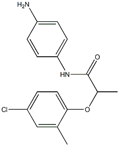 N-(4-aminophenyl)-2-(4-chloro-2-methylphenoxy)propanamide
