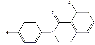 N-(4-aminophenyl)-2-chloro-6-fluoro-N-methylbenzamide|