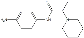 N-(4-aminophenyl)-2-piperidin-1-ylpropanamide