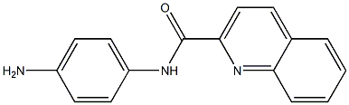 N-(4-aminophenyl)quinoline-2-carboxamide Structure