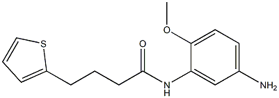 N-(5-amino-2-methoxyphenyl)-4-(thiophen-2-yl)butanamide