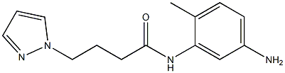 N-(5-amino-2-methylphenyl)-4-(1H-pyrazol-1-yl)butanamide