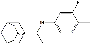 N-[1-(adamantan-1-yl)ethyl]-3-fluoro-4-methylaniline