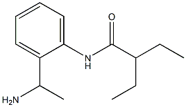 N-[2-(1-aminoethyl)phenyl]-2-ethylbutanamide