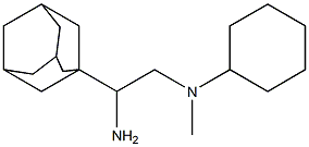 N-[2-(adamantan-1-yl)-2-aminoethyl]-N-methylcyclohexanamine Structure