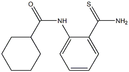 N-[2-(aminocarbonothioyl)phenyl]cyclohexanecarboxamide
